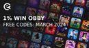 1 Win Obby Codes March