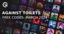 Against toilets simulator codes march