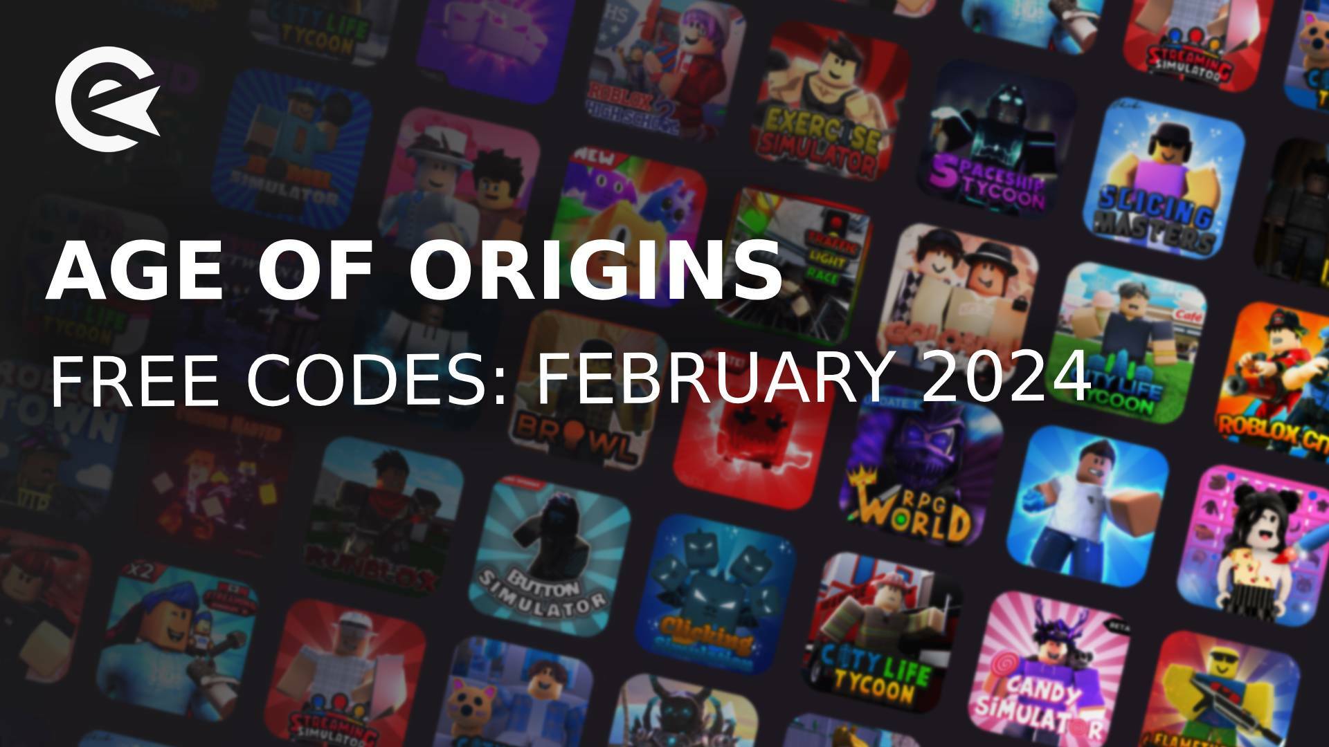 Age of origins codes february
