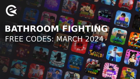 Bathroom fighting simulator codes march 2024