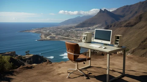 Desk on Canarias