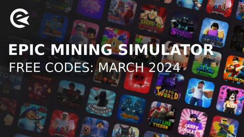 Epic mining simulator codes march