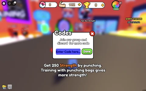 Arcade Punch Simulator redeem codes