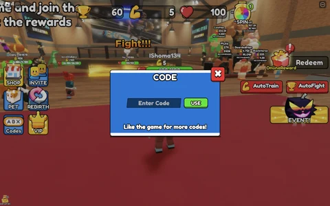 Boxing star simulator how to redeem codes