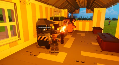 Lego fortnite metal smelter